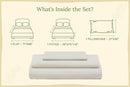 Organic Sateen Bed Sheets Set by Organic Cotton Mart