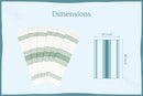 Striped Kitchen Towels by Organic Cotton Mart