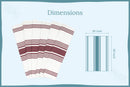 Striped Kitchen Towels by Organic Cotton Mart