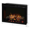 Dimplex Nova 26" Plug-in Electric Firebox With Logs