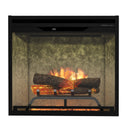 Dimplex Revillusion 24" Built-in Electric Firebox With Weathered Concrete Backer