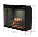 Dimplex Revillusion 30" Built-in Electric Firebox With Neutral Brick Backer