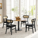 Indoor Mid Century Wood Dining Chairs Set of 2 for Dining Room by LJGDeals