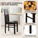 Dining Chairs High Back Dining Room Chairs Set of 2 by LJGDeals