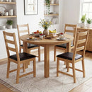Dining Chairs Set of 2 Farmhouse Dining Room Chairs with Hollowed Backrest by LJGDeals