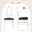 Dining Chairs Set of 2 Modern Mid Century Dining Room Chairs by LJGDeals