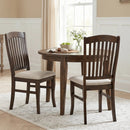 Mid-Century Dining Chairs Set of 2 with Curved Legs by DirectDeals