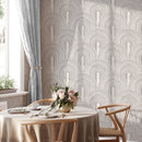 Hand-Drawn Minimalist Arch Wallpaper | Modern Sketch Pattern