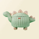 Dinosaur Storage Basket Mint Green - Large by MOMIJI US LLC
