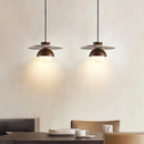 Disc Shaped Travertine Kalse Pendant Lamp
