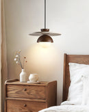 Disc Shaped Travertine Kalse Pendant Lamp