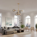 Disc Arteriors Norwich Glass Chandelier