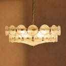 Solaris Disc Murano Glass Chandelier