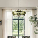 Solaris Disc Murano Glass Chandelier