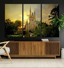 Disney Castle Wall Art Canvas Print – Magical Disneyland by MyGreatCanvas | Canvas Wall Art Prints | Photo Prints & Wall Decor