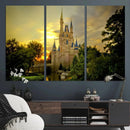 Disney Castle Wall Art Canvas Print – Magical Disneyland