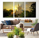 Disney Castle Wall Art Canvas Print – Magical Disneyland