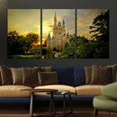 Disney Castle Wall Art Canvas Print – Magical Disneyland