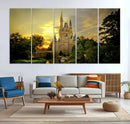 Disney Castle Wall Art Canvas Print – Magical Disneyland