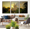 Disney Castle Wall Art Canvas Print – Magical Disneyland