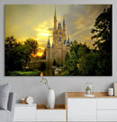 Disney Castle Wall Art Canvas Print – Magical Disneyland by MyGreatCanvas | Canvas Wall Art Prints | Photo Prints & Wall Decor