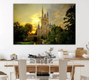 Disney Castle Wall Art Canvas Print – Magical Disneyland