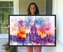 Disney Wall Art, Cinderella Castle Disney Print Wall Art, by MyGreatCanvas | Canvas Wall Art Prints | Photo Prints & Wall Decor