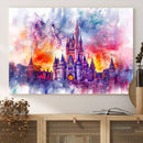 Disney Wall Art, Cinderella Castle Disney Print Wall Art, by MyGreatCanvas | Canvas Wall Art Prints | Photo Prints & Wall Decor