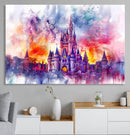 Disney Wall Art, Cinderella Castle Disney Print Wall Art, by MyGreatCanvas | Canvas Wall Art Prints | Photo Prints & Wall Decor
