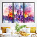 Disney Wall Art, Cinderella Castle Disney Print Wall Art, by MyGreatCanvas | Canvas Wall Art Prints | Photo Prints & Wall Decor
