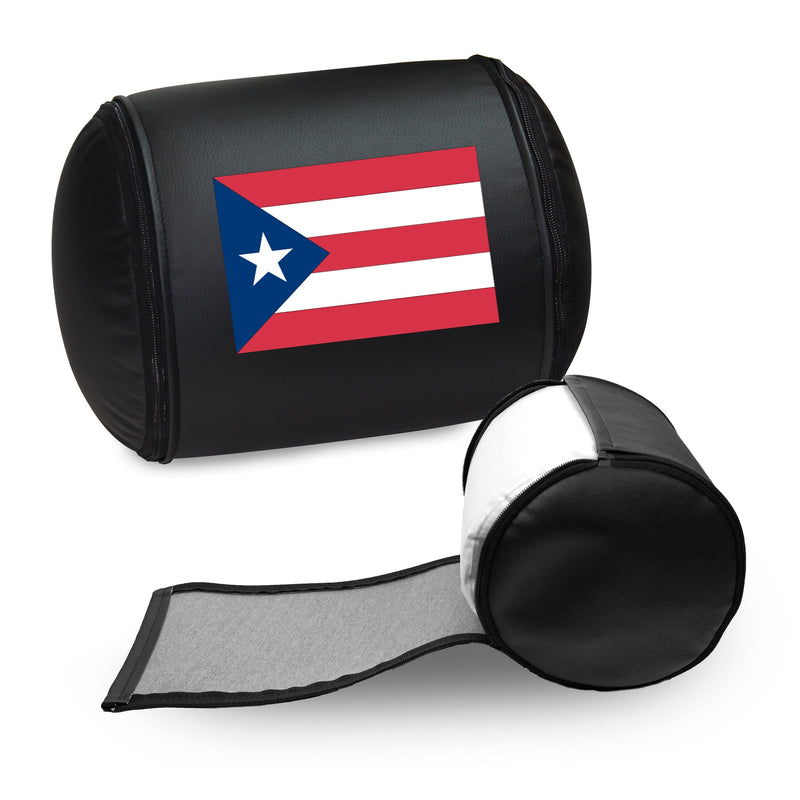 Puerto Rican Flag Logo Panel