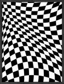 Wavy checkerboard