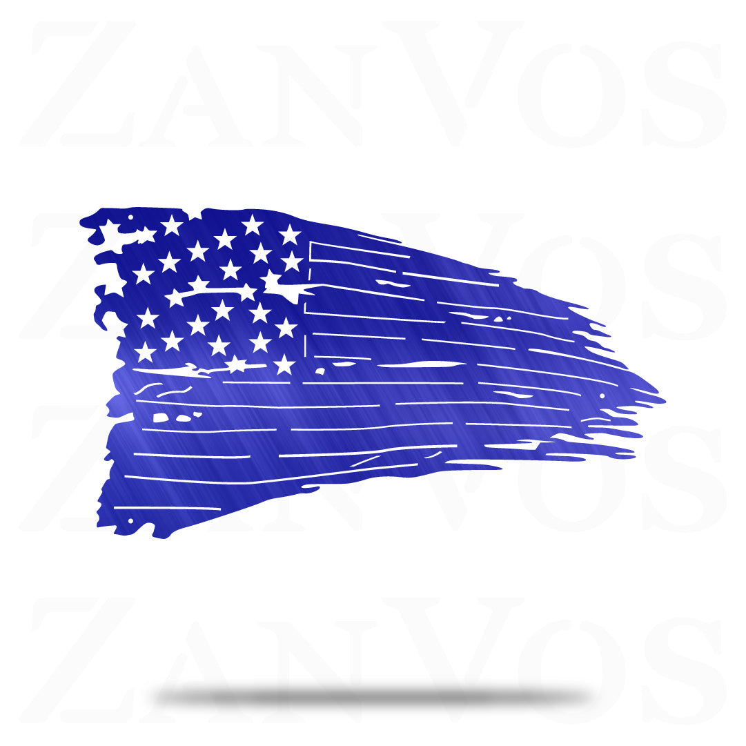 Distressed American Flag, photo 5 of 7