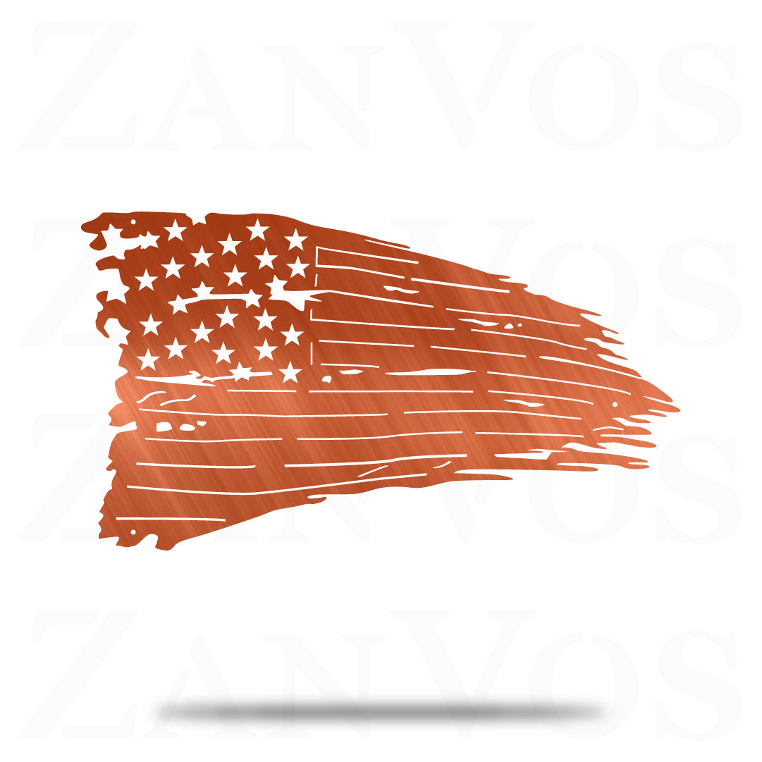 Distressed American Flag, photo 4 of 7