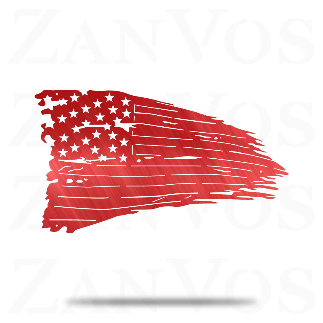 Distressed American Flag, photo 3 of 7