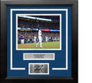 Freddie Freeman Walk-Off Grand Slam LA Dodgers 8x10 Framed Landscape Photo with Engraved Autograph by Dynasty Sports & Framing