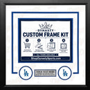 Los Angeles Dodgers Custom MLB Baseball 11x14 Picture Frame Kit (Multiple Colors) by Dynasty Sports & Framing
