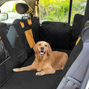 Dog Car Seat Cover Protector for Back Seat with Mesh Windows-Black by LJGDeals