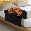 Plush Calming Dog Couch Bed with Anti-Slip Bottom by LJGDeals