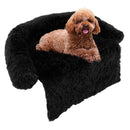 Plush Calming Dog Couch Bed with Anti-Slip Bottom by LJGDeals