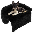 Plush Calming Dog Couch Bed with Anti-Slip Bottom