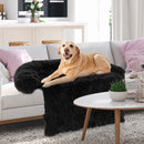 Plush Calming Dog Couch Bed with Anti-Slip Bottom by LJGDeals