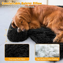 Plush Calming Dog Couch Bed with Anti-Slip Bottom by LJGDeals