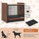 Dog Crate Indoor Dog Cage with Removable Tray and Lockable Door by LJGDeals