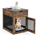 2-In-1 Dog House with Drawer and Wired Wireless Charging by LJGDeals