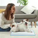 Dog and Puppy Pee Pads 24" x 17" (300 Counts) for Potty Training-Blue by LJGDeals