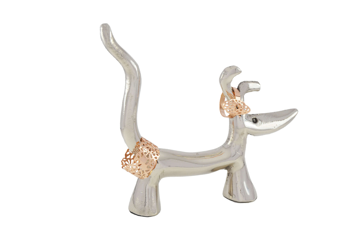 Vibhsa Dog Ring Holder (Silver Finish), photo 2 of 7
