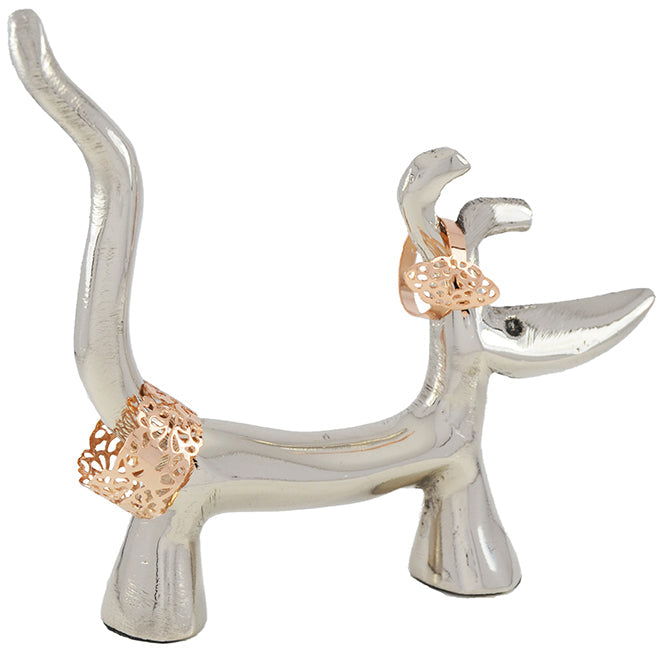 Vibhsa Dog Ring Holder (Silver Finish), photo 7 of 7
