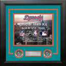 Miami Dolphins Teal Custom NFL Football 11x14 Picture Frame Kit by Dynasty Sports & Framing