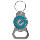 Miami Dolphins Logo Bottle Opener Keychain by Dynasty Sports & Framing